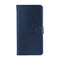 For Alcatel 1 2021 idewei Crazy Horse Texture Horizontal Flip Leather Case with Holder & Card Slots & Wallet(Blue)