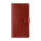 For Alcatel 1 2021 idewei Crazy Horse Texture Horizontal Flip Leather Case with Holder & Card Slots & Wallet(Brown)