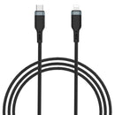 WIWU PT04 USB-C / Type-C to 8 Pin Platinum Data Cable, Cable Length:3m(Black)
