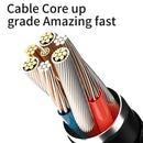 WIWU PT04 USB-C / Type-C to 8 Pin Platinum Data Cable, Cable Length:3m(Black)