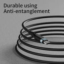WIWU PT04 USB-C / Type-C to 8 Pin Platinum Data Cable, Cable Length:3m(Black)