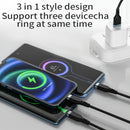 WIWU PT04 USB-C / Type-C to 8 Pin Platinum Data Cable, Cable Length:3m(Black)