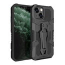 Machine Armor Warrior Shockproof PC + TPU Protective Case For iPhone 13 mini(Black)
