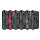 Machine Armor Warrior Shockproof PC + TPU Protective Case For iPhone 13 mini(Black)
