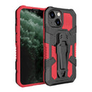 Machine Armor Warrior Shockproof PC + TPU Protective Case For iPhone 13 mini(Red)