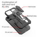 Machine Armor Warrior Shockproof PC + TPU Protective Case For iPhone 13 mini(Grey)