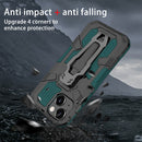 Machine Armor Warrior Shockproof PC + TPU Protective Case For iPhone 13 mini(Green)