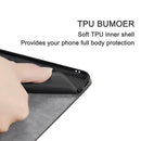 Business Solid Color Stitching Horizontal Flip Leather Case with Holder & Card Slots For iPhone 13 Pro Max(Grey)