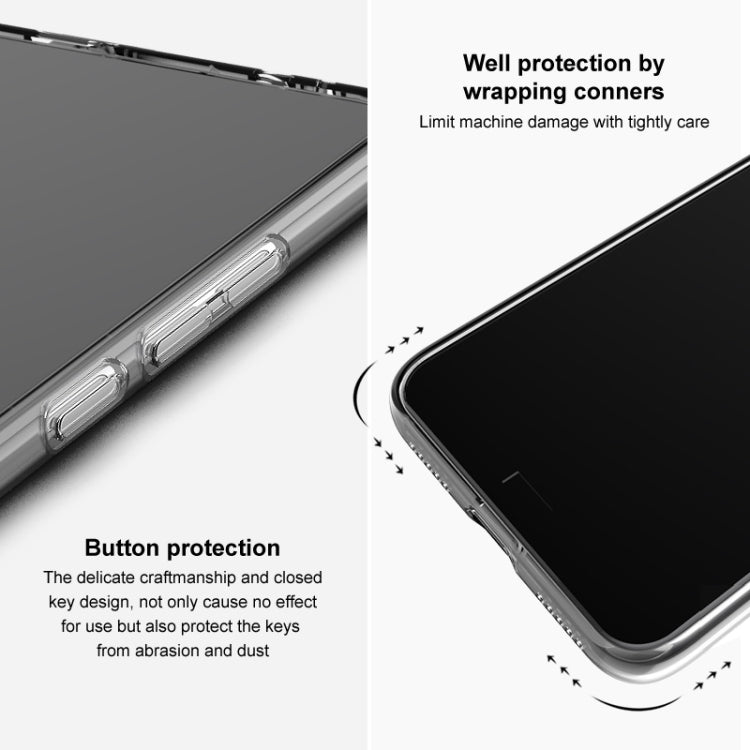 For Google Pixel 6 Pro IMAK UX-5 Series Transparent Shockproof TPU Protective Case