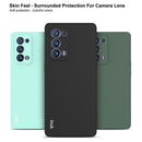 For OPPO Reno6 Pro+ 5G IMAK UC-4 Series Straight Edge TPU Soft Protective Case(Light Cyan)