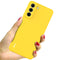 For Samsung Galaxy S21 FE 5G IMAK UC-2 Series Shockproof Full Coverage Soft TPU Case(Yellow)