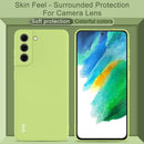 For Samsung Galaxy S21 FE 5G IMAK UC-2 Series Shockproof Full Coverage Soft TPU Case(Red)