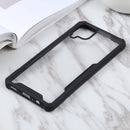 For Samsung Galaxy A12 5G Acrylic + Color TPU Shockproof Case(Black)