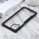 For Samsung Galaxy A12 5G Acrylic + Color TPU Shockproof Case(Black)