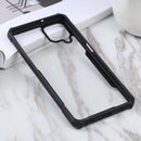 For Samsung Galaxy A12 5G Acrylic + Color TPU Shockproof Case(Black)