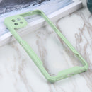 For Samsung Galaxy A22 Acrylic + Color TPU Shockproof Case(Avocado)