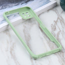 For Samsung Galaxy A22 Acrylic + Color TPU Shockproof Case(Avocado)