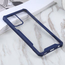 For Samsung Galaxy A52 5G Acrylic + Color TPU Shockproof Case(Dark Blue)
