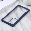 For Samsung Galaxy A52 5G Acrylic + Color TPU Shockproof Case(Dark Blue)