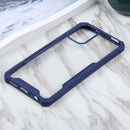 For Xiaomi Redmi Note 10 4G/10S Acrylic + Color TPU Shockproof Case(Dark Blue)