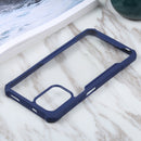 For Xiaomi Redmi Note 10 4G/10S Acrylic + Color TPU Shockproof Case(Dark Blue)