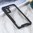 For Samsung Galaxy S21 FE Acrylic + Color TPU Shockproof Case(Black)