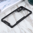 For Samsung Galaxy S21 FE Acrylic + Color TPU Shockproof Case(Black)