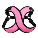 Vest-style Nylon Mesh Breathable Pet Chest Strap Dog Traction Rope, Size:S(Pink)