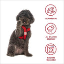 Vest-style Nylon Mesh Breathable Pet Chest Strap Dog Traction Rope, Size:S(Black)