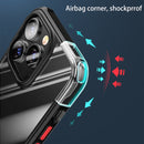 Dawn Series Airbag Shockproof TPU+PC Case For iPhone 13 Pro Max(Blue)