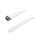 For Honor Band 6 Pure Color Silicone Watch Band(White)