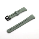 For Honor Band 6 Pure Color Silicone Watch Band(Emerald Green)