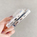 High Translucent Electroplating Flower Pattern TPU + PC Shockproof Case For iPhone 11(Cineraria)