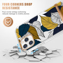 High Translucent Electroplating Flower Pattern TPU + PC Shockproof Case For iPhone 11(Hibiscus)