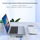 Basix BL10V 10 in 1 USB-C / Type-C to RJ45 + VGA + HDMI + 3.5mm AUX + SD / TF Card Slot + PD USB-C / Type-C + USB 3.0 + 2 USB 2.0 Ports Docking Station HUB