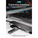 Basix BX5H 5 in 1 USB-C / Type-C to 4K HDMI + SD / TF Card Slot + USB 3.0 + USB 2.0 Ports Docking Station HUB