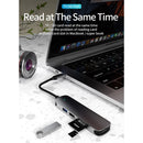 Basix BX5H 5 in 1 USB-C / Type-C to 4K HDMI + SD / TF Card Slot + USB 3.0 + USB 2.0 Ports Docking Station HUB