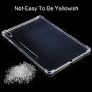 For Samsung Galaxy Tab S7 FE / S7 Lite 12.4 3mm Four-corner Shockproof Transparent TPU Case(Transparent)