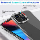 Clear Crystal Acrylic +TPU Four-corner Shockproof Case For iPhone 13 mini(Transparent)