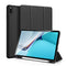 For Huawei MatePad 11 2021 DUX DUCIS Domo Series Horizontal Flip Magnetic PU Leather Case with Three-folding Holder(Black)
