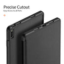 For Huawei MatePad 11 2021 DUX DUCIS Domo Series Horizontal Flip Magnetic PU Leather Case with Three-folding Holder(Black)