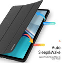 For Huawei MatePad 11 2021 DUX DUCIS Domo Series Horizontal Flip Magnetic PU Leather Case with Three-folding Holder(Black)