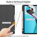 For Huawei MatePad 11 2021 DUX DUCIS Domo Series Horizontal Flip Magnetic PU Leather Case with Three-folding Holder(Black)