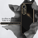 For Huawei nova 8 5G XINLI Straight 6D Plating Gold Edge TPU Shockproof Case(Celestial Blue)