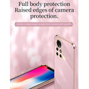 For Huawei nova 8 5G XINLI Straight 6D Plating Gold Edge TPU Shockproof Case(Celestial Blue)