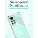 For Huawei nova 8 5G XINLI Straight 6D Plating Gold Edge TPU Shockproof Case(Celestial Blue)