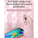 For Honor 50 XINLI Straight 6D Plating Gold Edge TPU Shockproof Case(Mint Green)