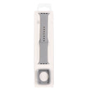 Silicone Watch Band + Watch Protective Case Set For Apple Watch Series 3 & 2 & 1 38mm(Grey)
