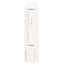 Silicone Watch Band + Watch Protective Case Set For Apple Watch Series 3 & 2 & 1 38mm(White)