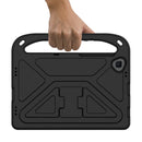 For Lenovo Tab M10 FHD Plus TB-X606F / TB-X606M Handle Portable EVA Shockproof Protective Case with Triangle Holder(Black)